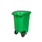Toter 64 Gal. Lime Green Organics Trash Can with Wheels and Lid ACG64 - alternate 7